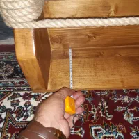 دکوری چوبی جای ادویه یا نوشیدنی|کتابخانه، شلف، قفسه‌های دیواری|کرمانشاه, |دیوار