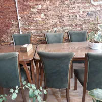 میز وصندلی غذاخوری تمام چوب راش|میز و صندلی غذاخوری|خرمدره, |دیوار