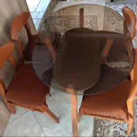 میز نهارخوری چهارنفره لهستانی