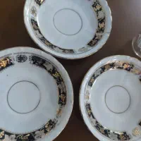 گلدان استکان  نعلبکی قدیمی|صنایع دستی و سایر لوازم تزئینی|قم, نوقطار|دیوار