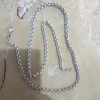 زنجیر نقره پلاک و دستبند