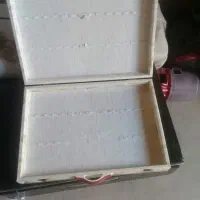 سینی شیشه ای سرو...وجعبه قاشق وچنگال|ظروف سرو و پذیرایی|تبریز, |دیوار