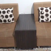 مبل راحتی هشت نفره با میز و عسلی|مبلمان خانگی و میز عسلی|قم, پردیسان|دیوار