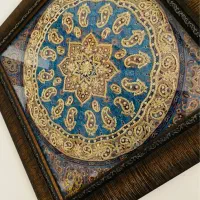 تابلو ترمه|تابلو، نقاشی، عکس|اصفهان, باغ دریاچه|دیوار