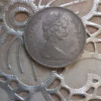 سکه ۲۵ سنت کانادا سال ۱۹۶۸ نقره