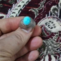 انگشتر نقره فیروزه نیشابور