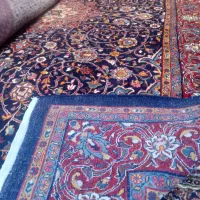 یک تخته فرش ۱۳ متری ساروق دستباف سرمه ای