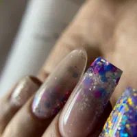 ترمیم پودر با لاک ژل ۳۵۰