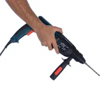 دریل بتن کن سه کاره سه کیلو باس اصلی با لوازم|مصالح و تجهیزات ساختمان|اصفهان, پوریای ولی|دیوار