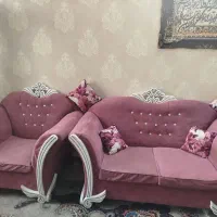 مبل نیمه سلطنتی|مبلمان خانگی و میز عسلی|سمنان, |دیوار