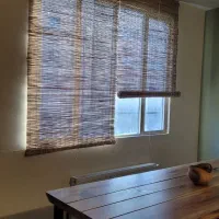 پرده چوبی حصیری