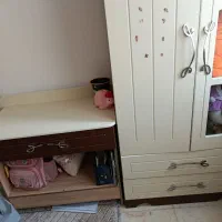 تخت کمد میز تحریر نوجوان|تخت و سرویس خواب|ملارد, |دیوار