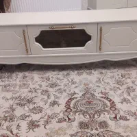 فروش ست کامل آینه کنسول ومیز تلویزیون وساعت دیواری