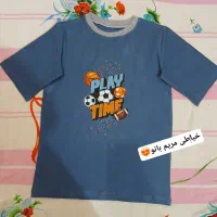 تیشرت پسرانه، جنس یک رو پنبه، مناسب ۱۰ ساله