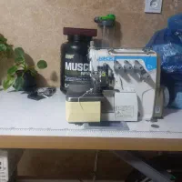 چرخ خیاطی و سر دوز 5نخ جک و زوجه|چرخ خیاطی و ریسندگی|پایین هولار, |دیوار