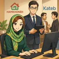 استخدام منشی خانم در دفتر املاک همخونه بروجرد