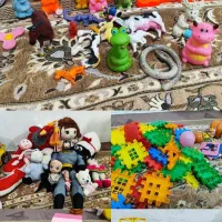 اسباب بازی و عروسک و ماشین و  خانه سازی