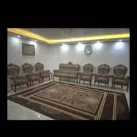 مبل ۹ نفره و میزناهاری خوری ۸ نفره و میز عسلی|مبلمان خانگی و میز عسلی|مسجد سلیمان, |دیوار