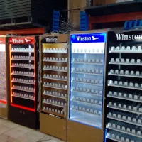 مشکی آبی استند سیگار خشاب سفیدرنگ