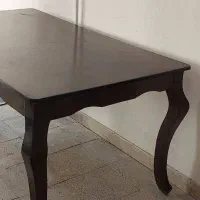 میز ناهارخوری ۶نفره چوبی در حدنو