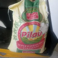 برنج پاکستانی پلو بسیارخوشپخت 5کیسه موجوده