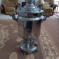 سماور۲۰لیتری نفتی  قدیمی با مهر شیر برادران|سماور، چای‌ساز، قهوه‌ساز|اردبیل, |دیوار