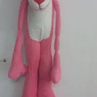 عروسک پلنگ صورتی