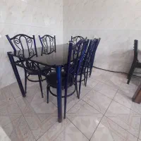میز وصندلی ۶نفره|میز و صندلی غذاخوری|رشت, حمیدیان|دیوار