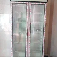 یخچال ویترینی دو در ایستاده