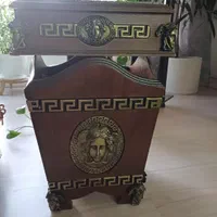 سطل آشغال و جا دستمالی چوبی|صنایع دستی و سایر لوازم تزئینی|تهران, زیبادشت|دیوار