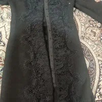 مانتو مجلسی مشکی