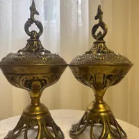 قندان برنزه بزرگ