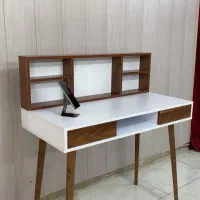 میز تحریر کشویی شلف دار