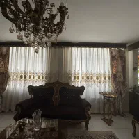 پرده حریر مخصوص سالن پذیرایی|پرده، رانر، رومیزی|تهران, گیشا|دیوار