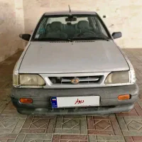 پراید نقره ای