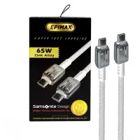 کابل شارژ دو سر تایپ سی کنفی EPIMAX مدل EC-121