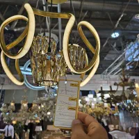 لوستر نورآرا|لوستر و چراغ آویز|اصفهان, رسالت|دیوار