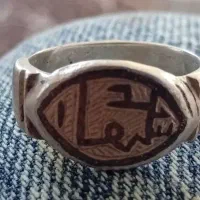 انگشتر نقره قدیمی