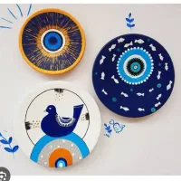 دیوارکوب سفالی طرح حوض