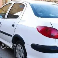 ۲۰۶ تیپ ۶ سفید sd سال۸۹