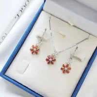نیم ست بابونه نقره کارگاه نقره سازی رضازاده کد3470|بدلیجات|تبریز, |دیوار