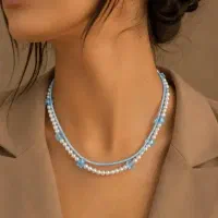 گردنبند و دستبند استیل طلایی و نقره ای|بدلیجات|تهران, کوی نصر مهرآباد|دیوار