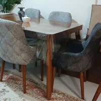 ست ناهارخوری و مبل راحتی