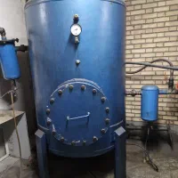 فروش کمپرسور باد و پمپ باد ۱۰۰۰ لیتری|ماشین‌آلات صنعتی|الوند, |دیوار