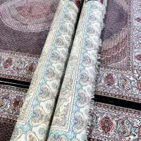 یک جفت فرش ۶متری ۱۲۰۰ شانه تمام نخ نو نو در حد اک|فرش|تبریز, |دیوار
