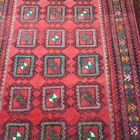 فرش قدیمی عشایری بلوچی دست بافت