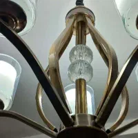 لوستر لهستانی ۵ شاخه همراه با لامپ|لوستر و چراغ آویز|اصفهان, شهریار|دیوار