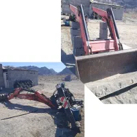 بیل لودر و بیل مکانیکی تراکتوری نصب روی تراکتور