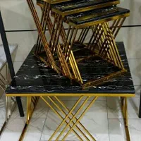 عسلی جلومبلی میز پذیرایی فلزی داخل همرو لوله کمجا|مبلمان خانگی و میز عسلی|آفتاب, |دیوار