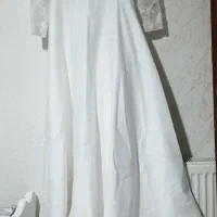 لباس عقد و یا عروسی ساتن نو سایز ۳۸ و ۴۰|لباس|رشت, جهاد|دیوار